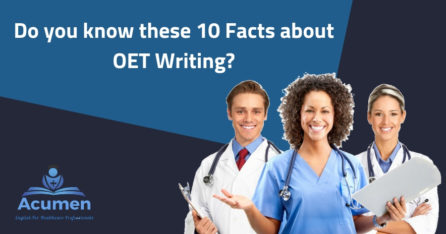 10 Facts about OET Writing